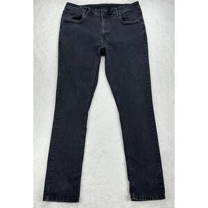 The Perfect Jean‎ NYC Mens 38x34 Black Slim Fit Stretch Denim Streetwear Urban